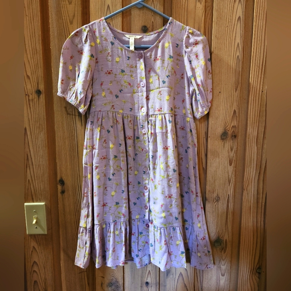 Mommy and Me purple dress